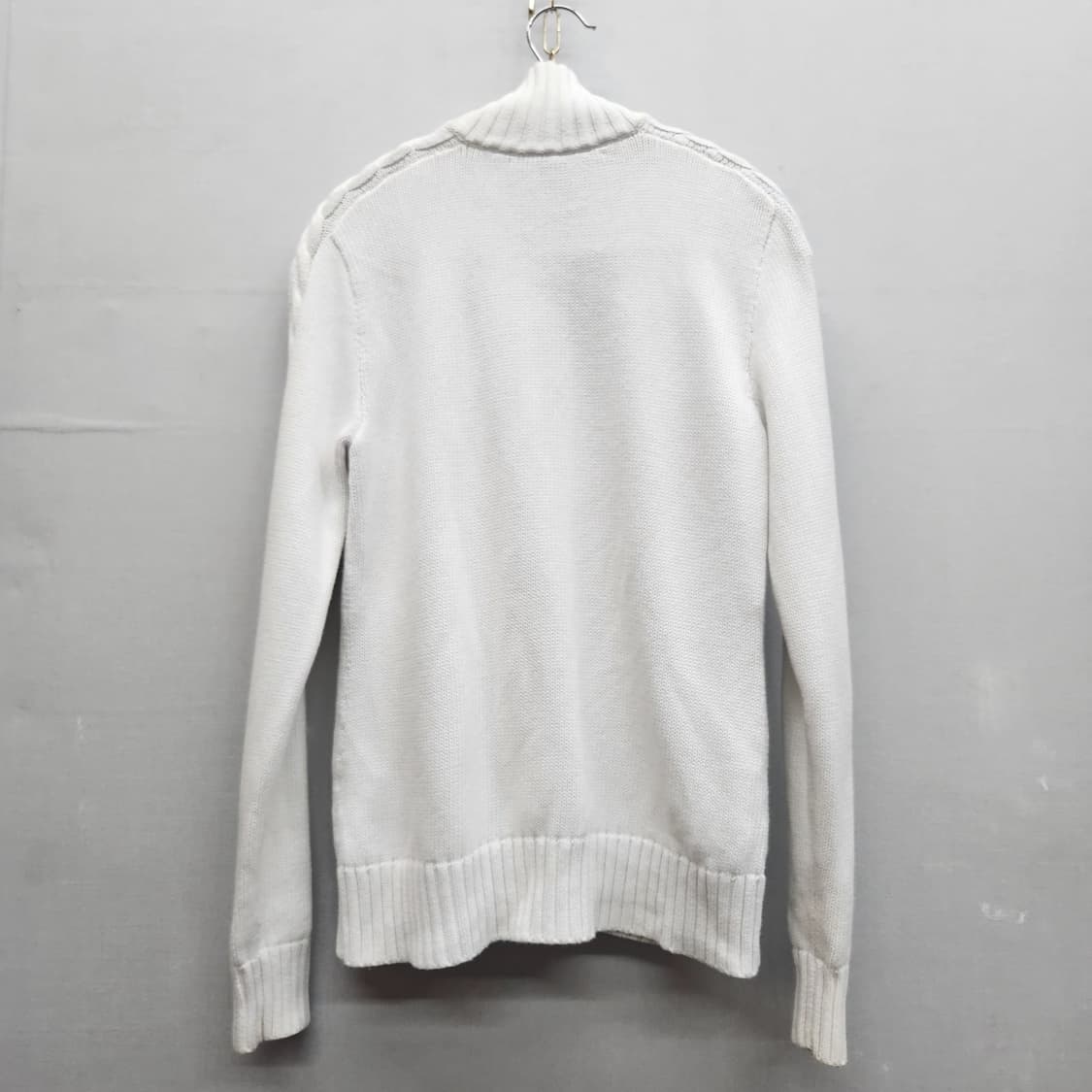 폴로 랄프로렌 로고 풀집업 니트  S 상품이미지4