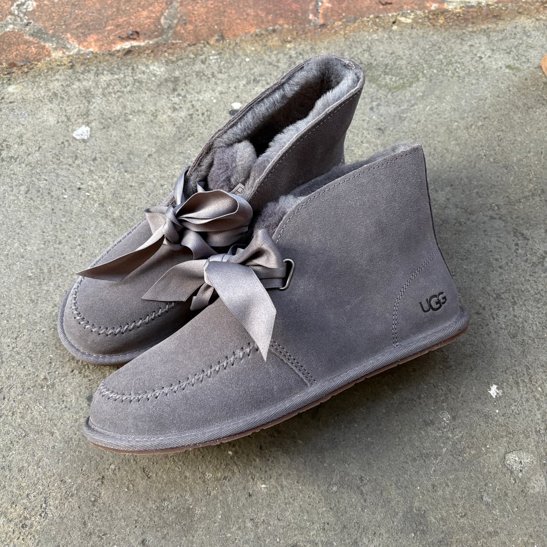 Ugg 어그 리본 스웨이드 부츠 (240) 상품이미지1