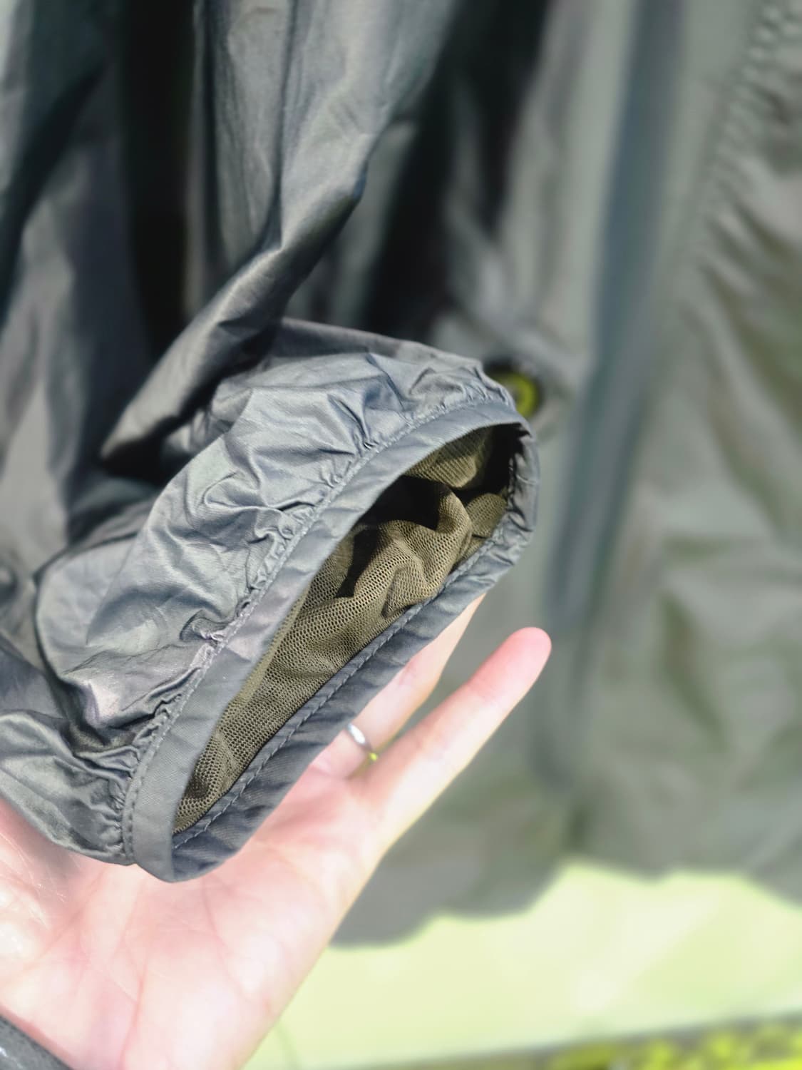 회색 하프 코트 일본 빈티지 상품이미지3