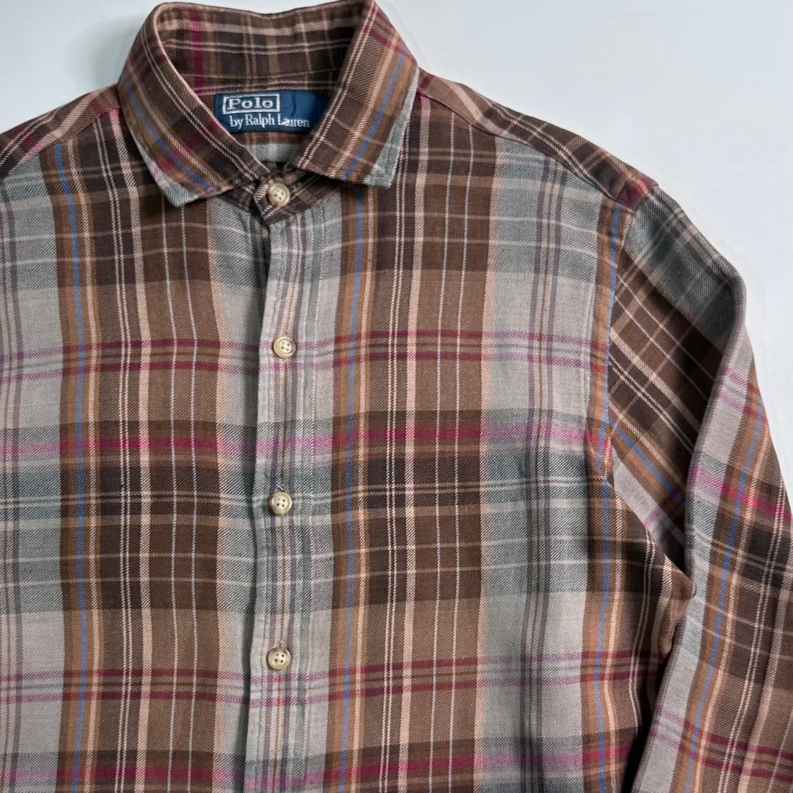 폴로 랄프로렌 체크 셔츠  상품이미지3