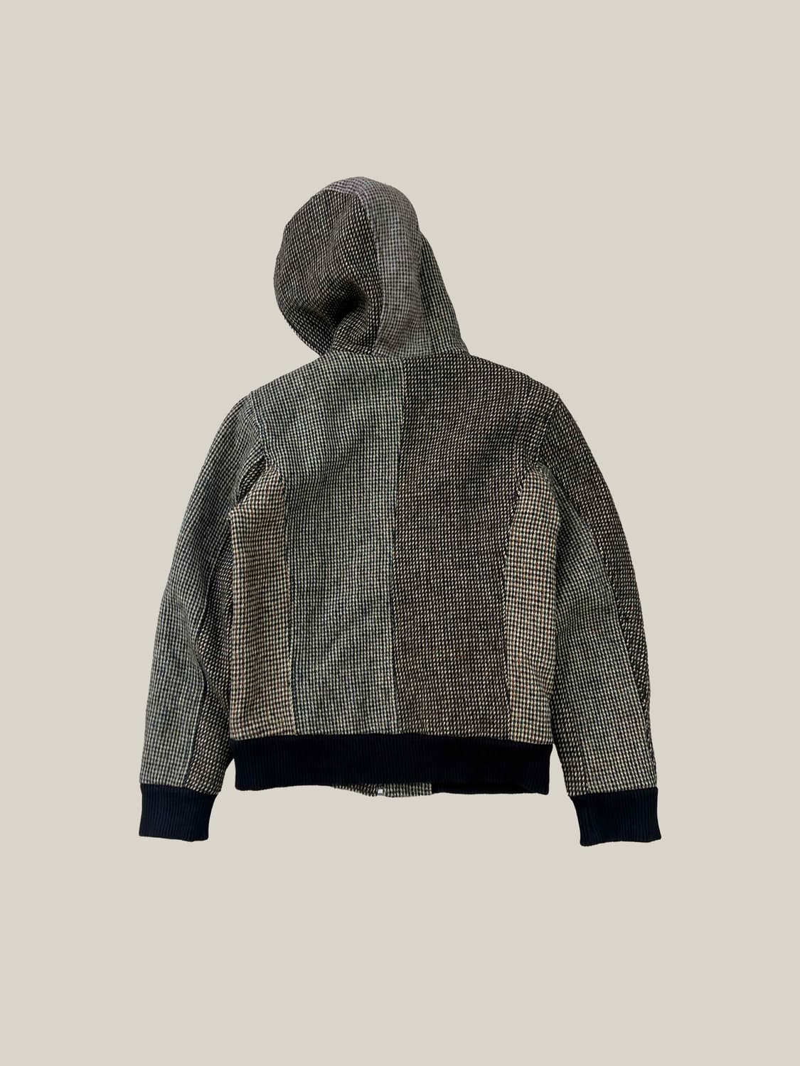 해리스트위드 후드집업 자켓 상품이미지7