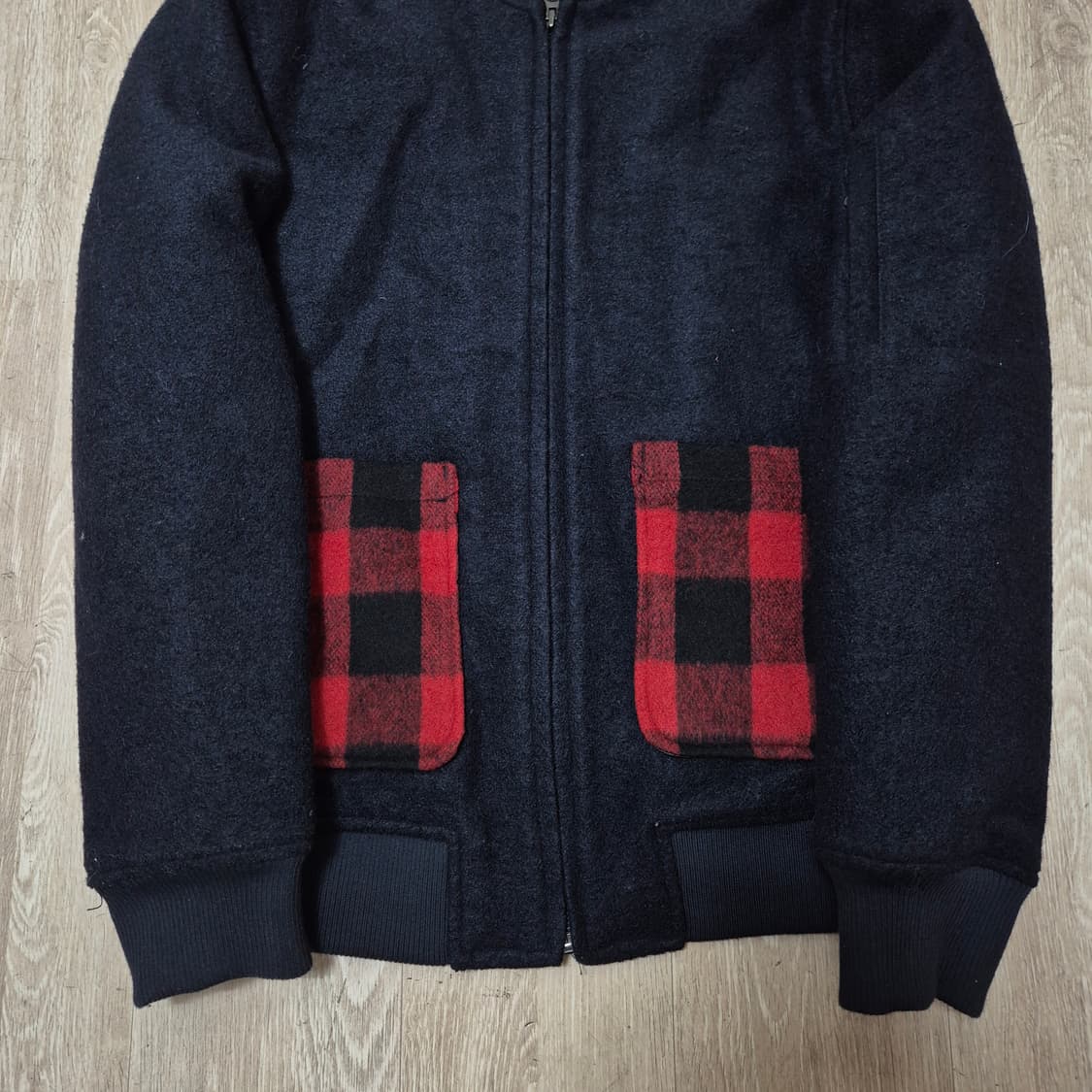 GROUNDWORK 그라운드워크 누빔안감 울 봄버자켓 M(95) 상품이미지3