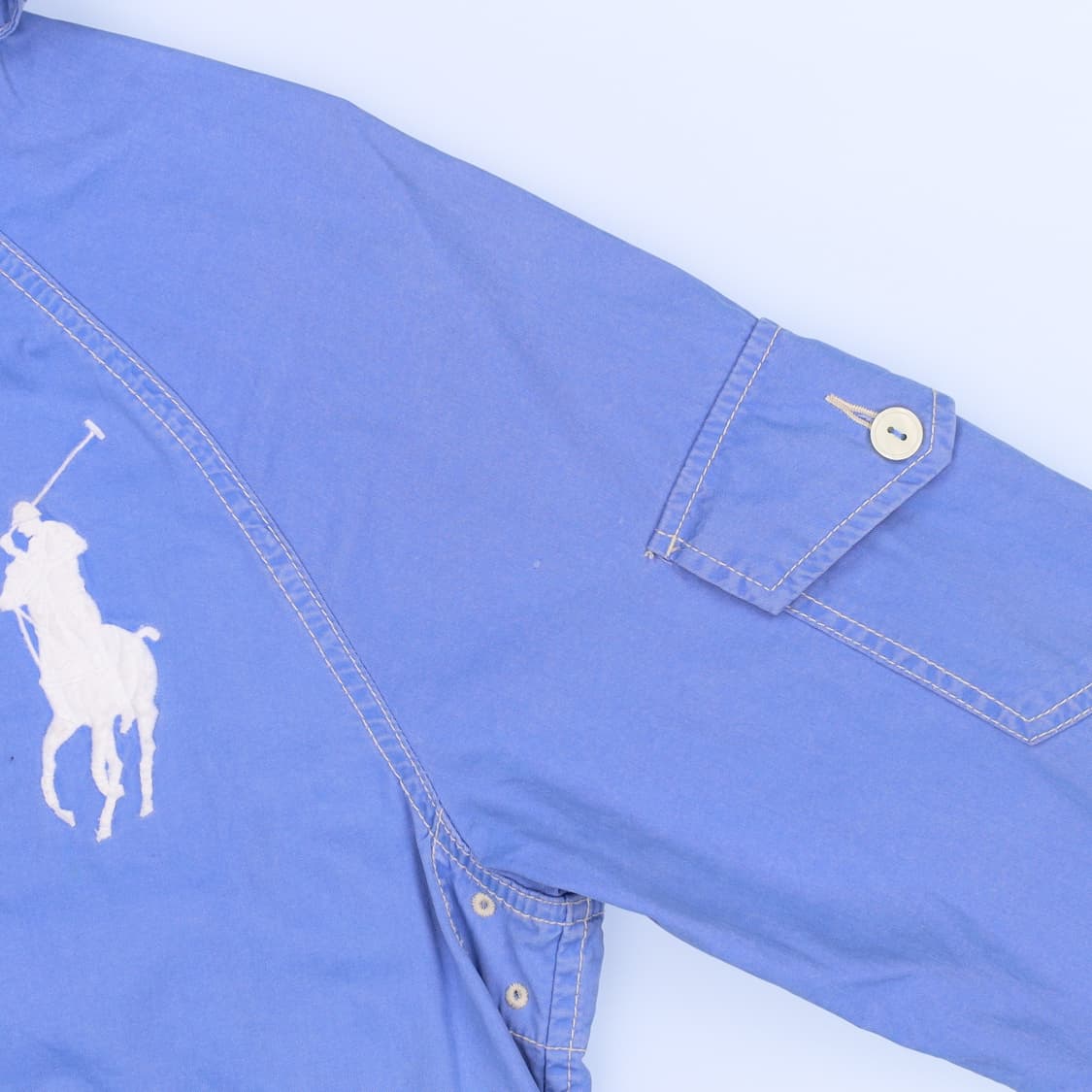 [S] 폴로 빈티지 가먼트다잉 치프키프 후드 코튼 자켓 3827 상품이미지4