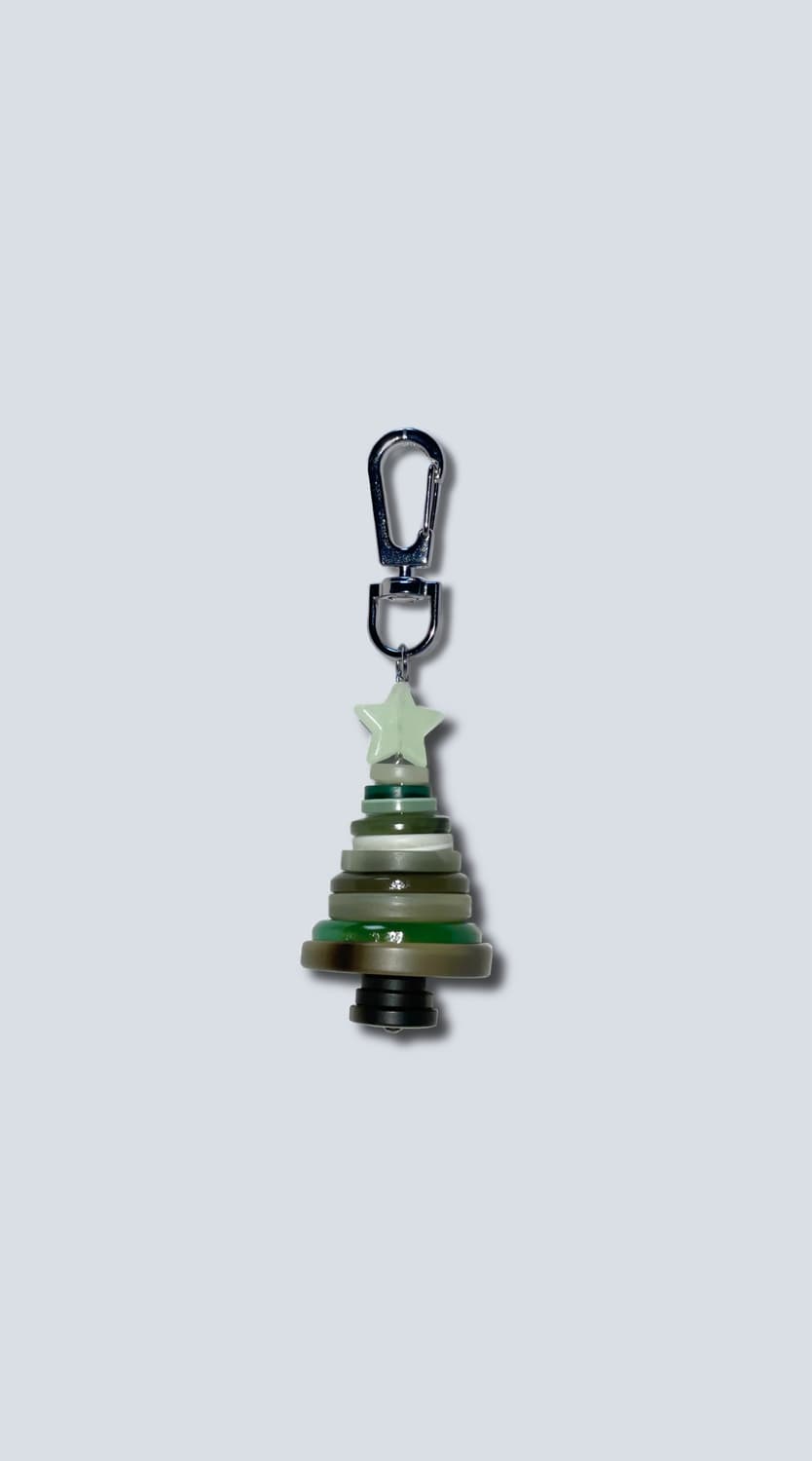 Tree Button Keyring🎄 상품이미지1