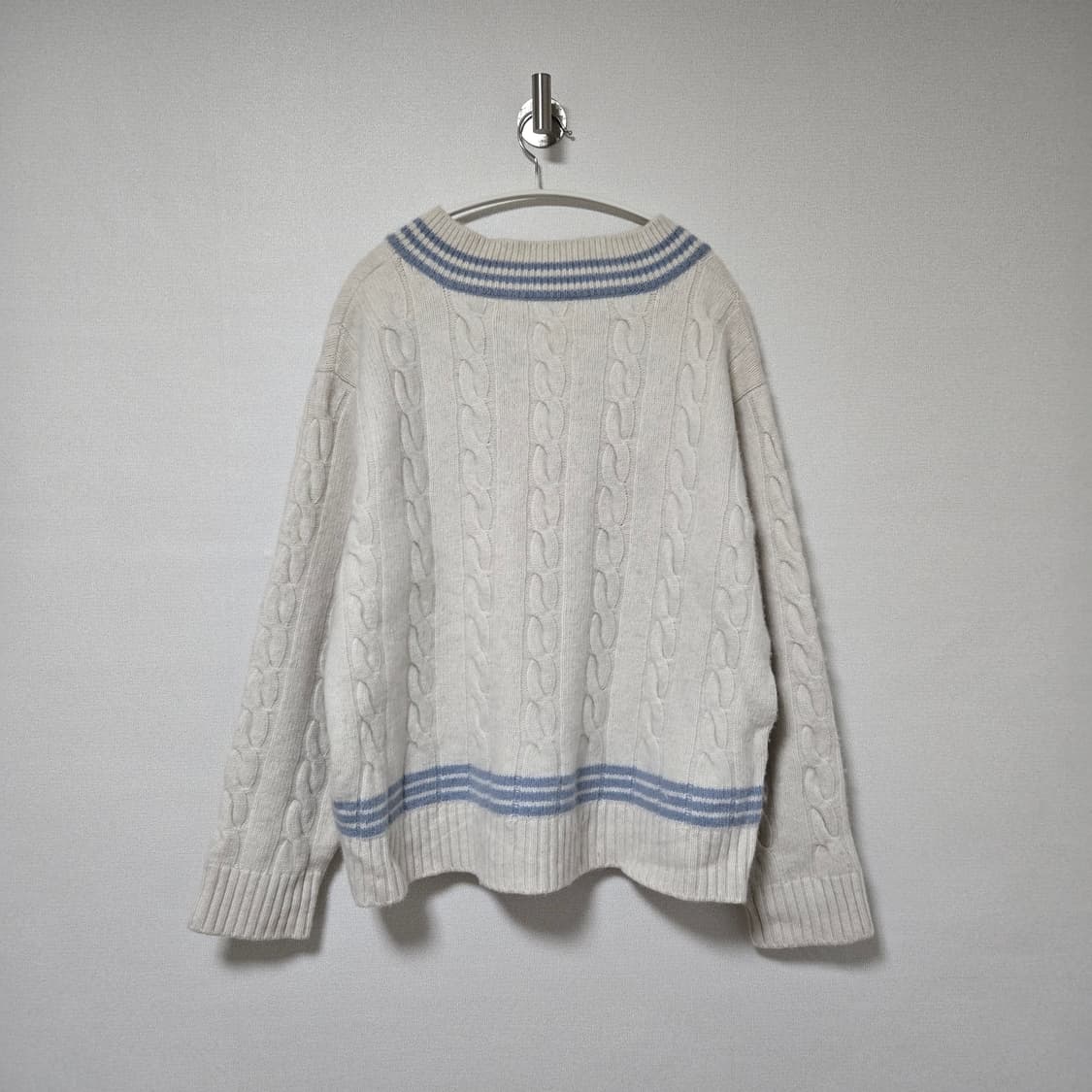 마르디메크르디 캐시미어 혼방 브이넥 니트 / 여성 니트/ 여자 니트 상품이미지6