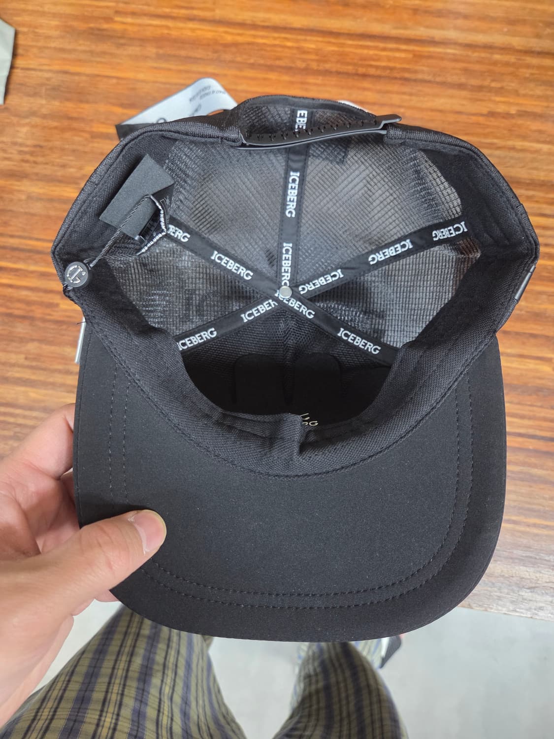 아이스버그 골프 메쉬 모자 프리  상품이미지5