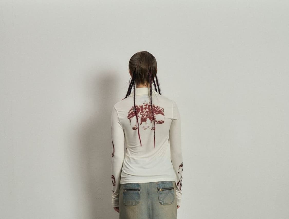 배디 SPELLBOUND DTP SHIRT CREAM 상품이미지2