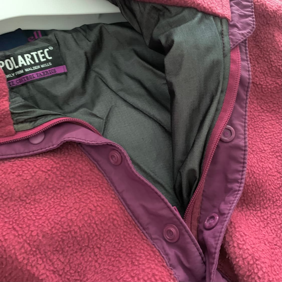 몽벨 90s재팬 하프 폴라텍 플리스 일본제 made in japan 상품이미지8