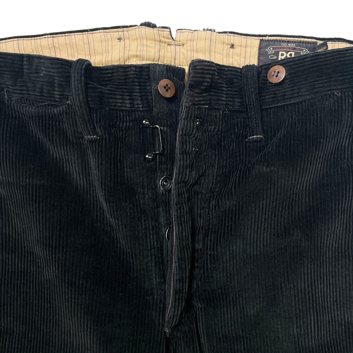 RRL 더블알엘 코듀로이 팬츠 블랙 (32/30) 상품이미지4