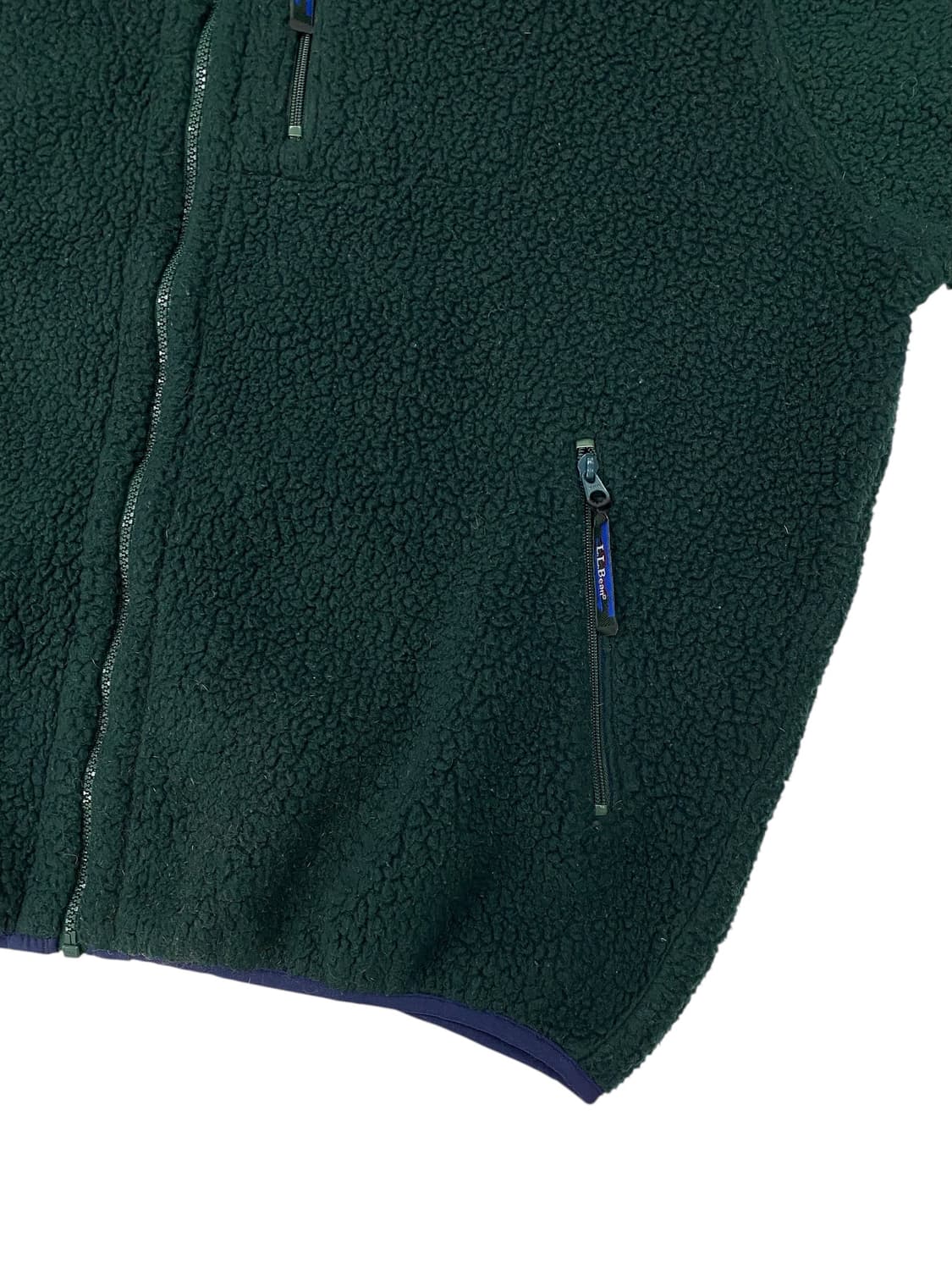 90's 엘엘빈 딥파일 플리스 자켓 상품이미지4