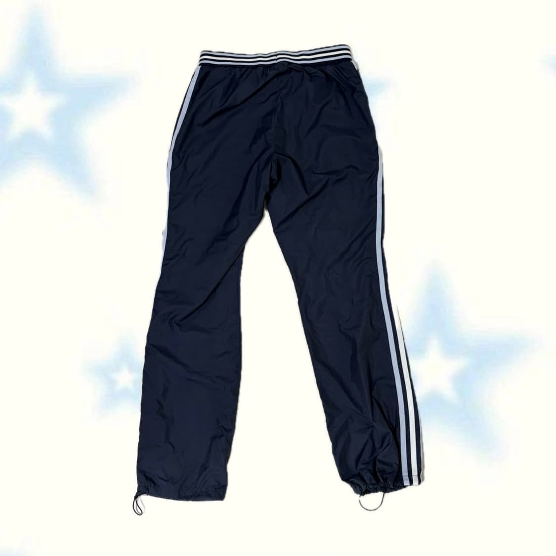 일본 빈티지 y2k 아디다스 clima365 하늘색 라인 트랙 팬츠 상품이미지3