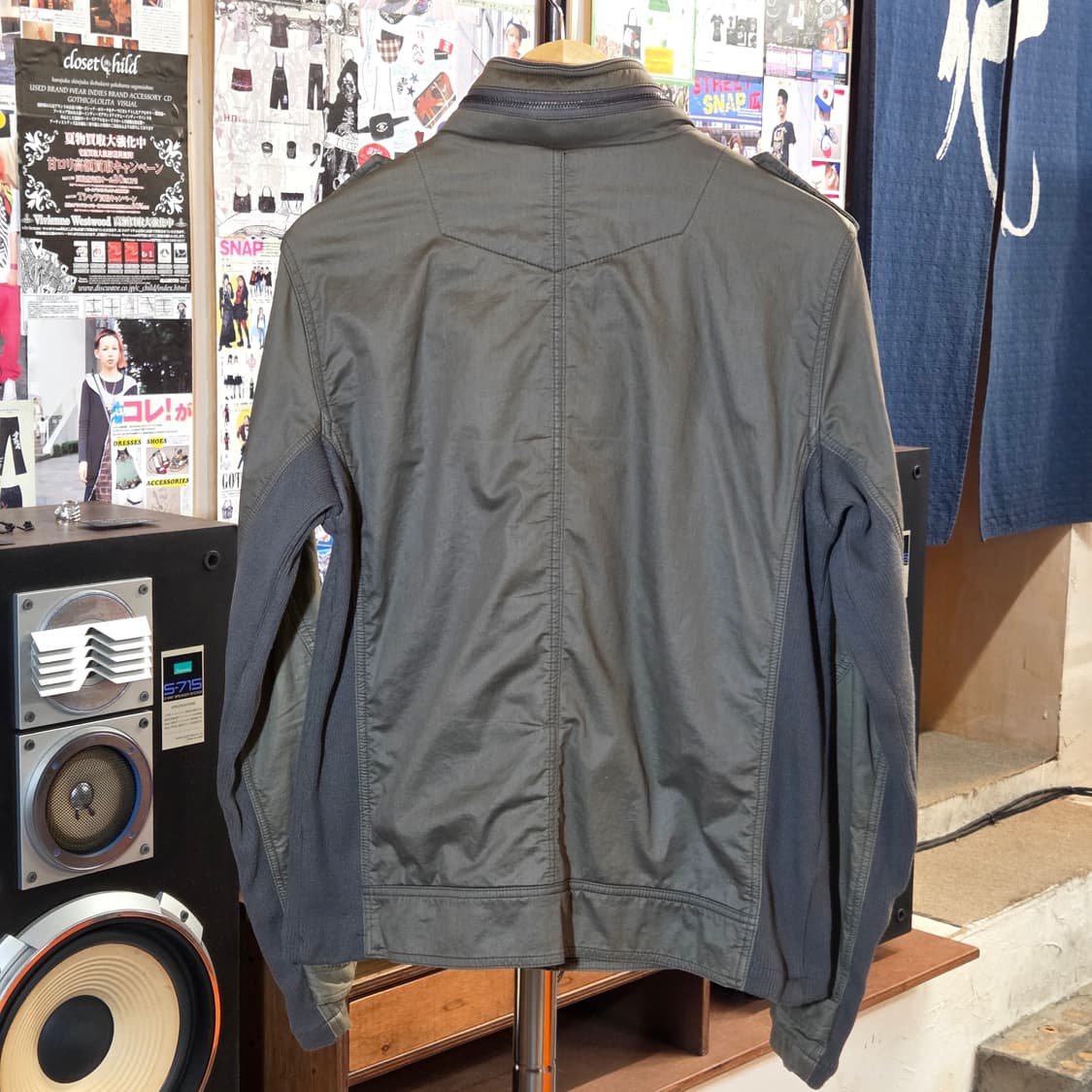 빈티지 카키 멀티포켓 밀리터리 필드 자켓 상품이미지6