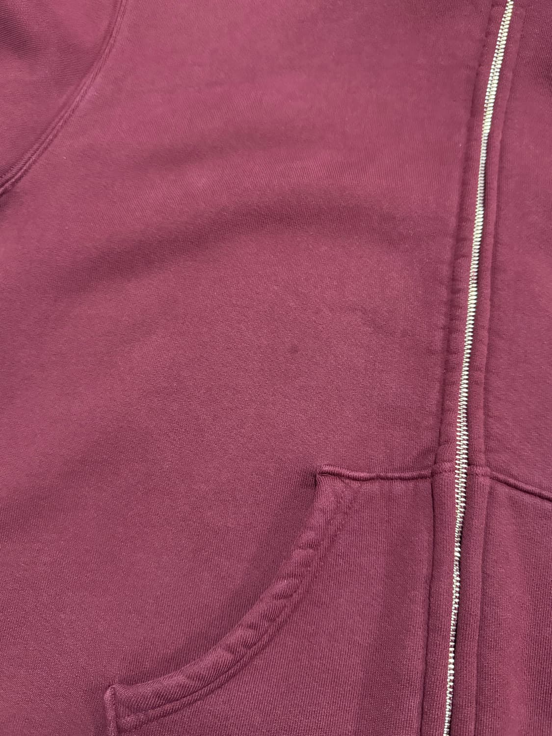 아킴보클럽 후드 집업 와인 XL 상품이미지6