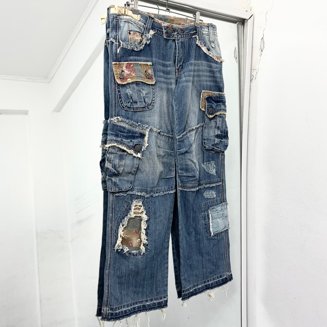 Tks 오리엔탈 데님 카고 팬츠 상품이미지4