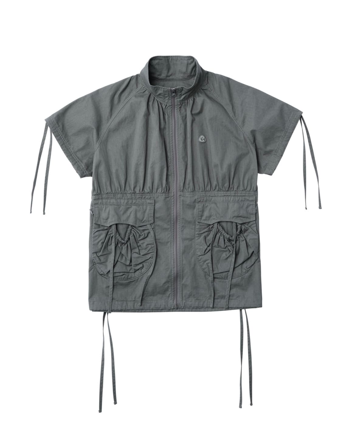 코이세이오 셔링 포켓 자켓 카키 상품이미지2