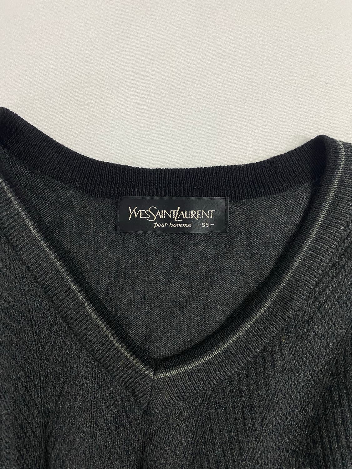 입생로랑 니트 베스트 95 <624> 상품이미지4