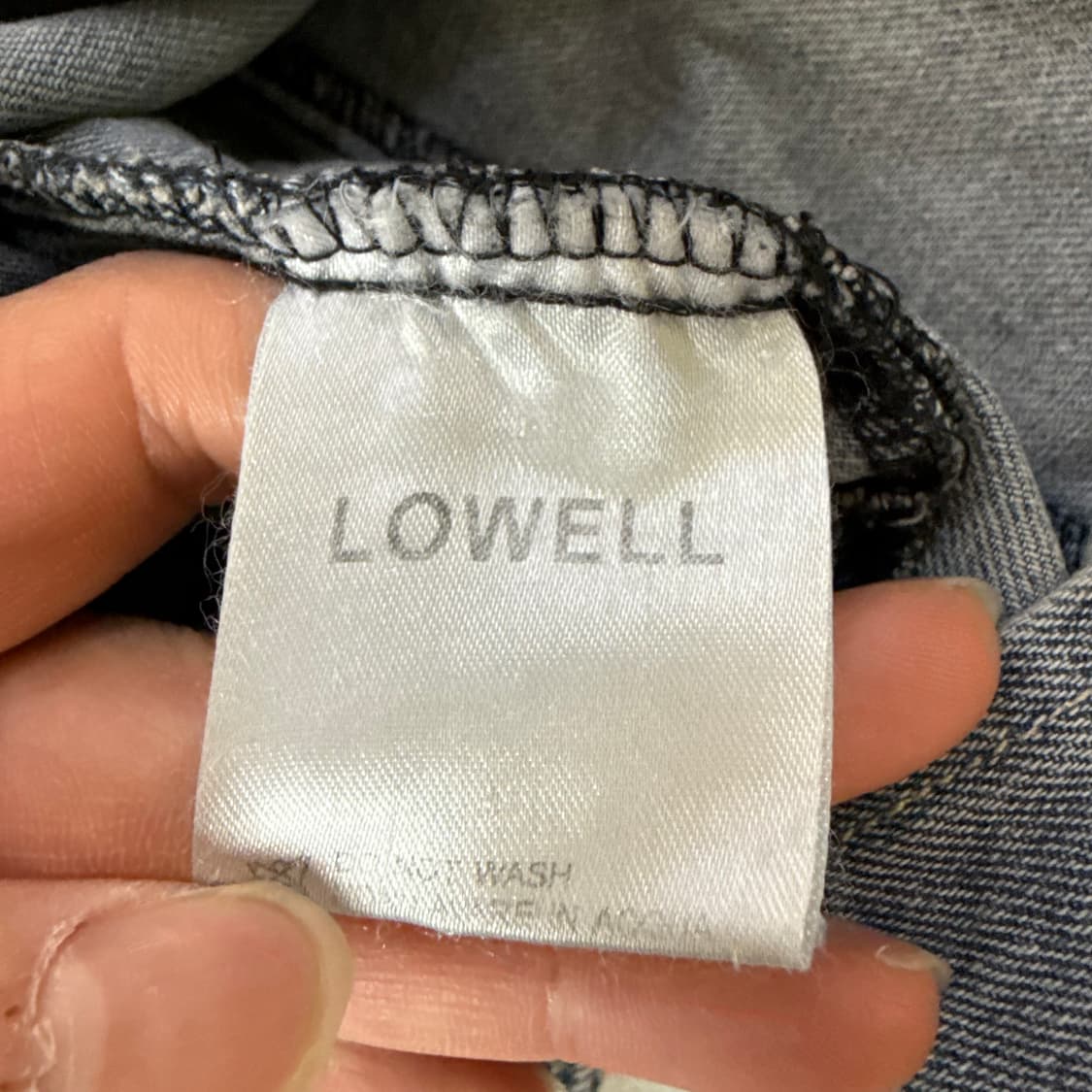 실측확인 빈티지 데님 반팔 자켓 0310T 상품이미지4