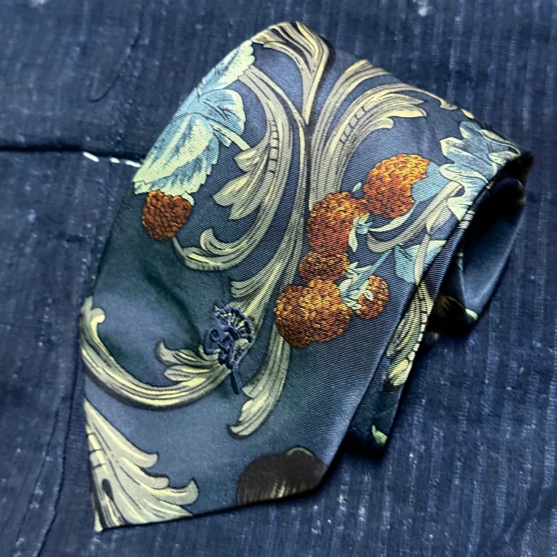 Countess Mara 플라워 패턴 실크 타이 상품이미지2