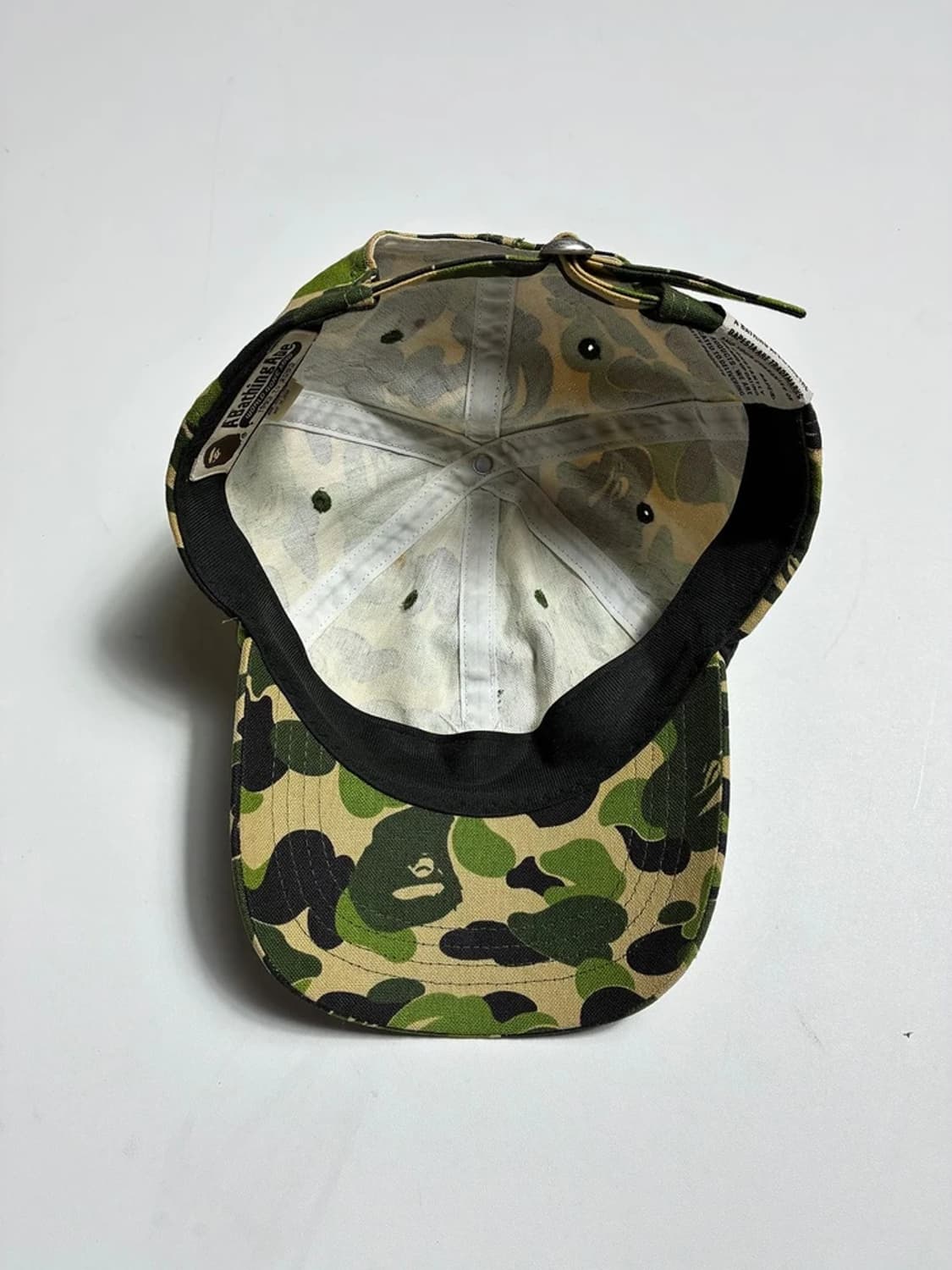 베이프 BAPE ABC 카모 에이프 헤드 볼캡 PR2295 상품이미지6