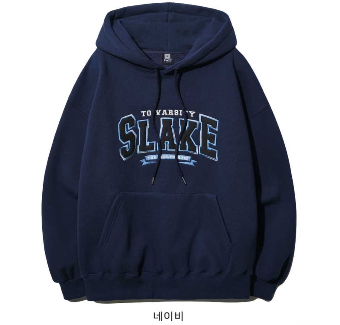 티떠블유엔 슬레이크 기모후드티 상품이미지1