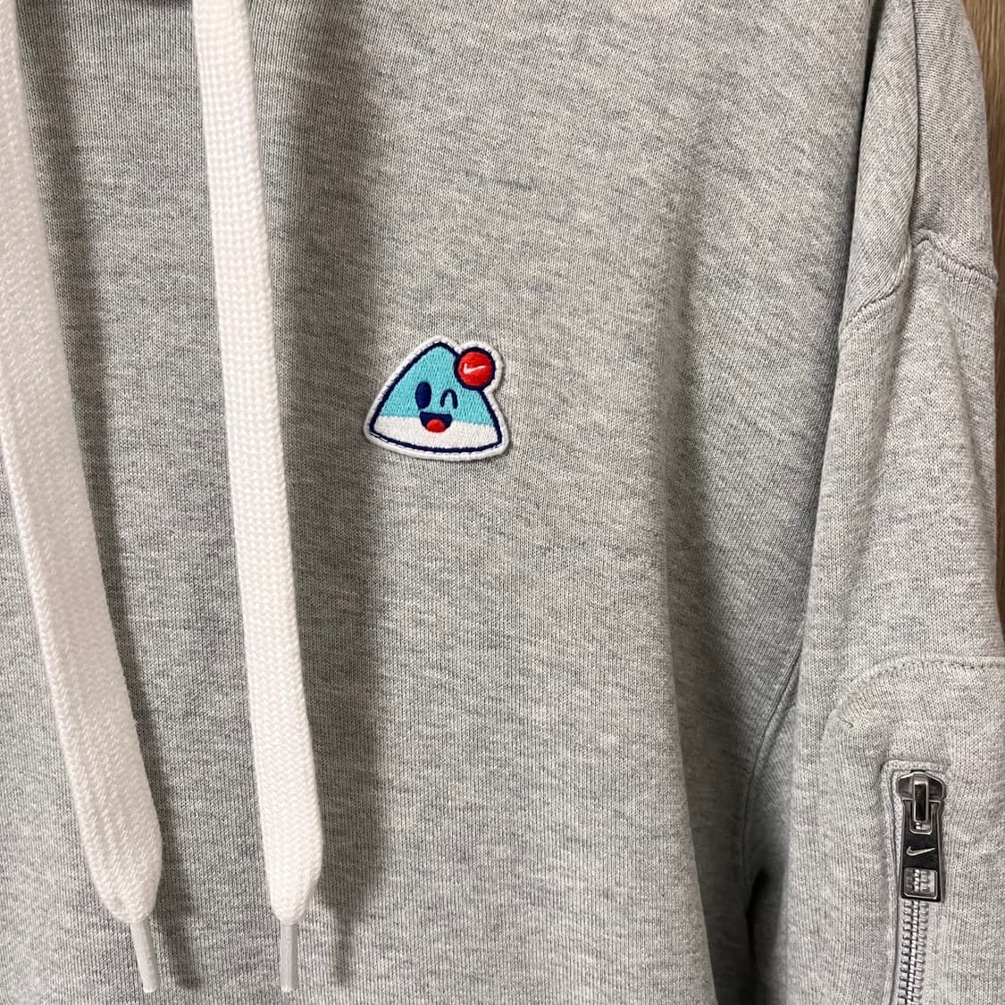 나이키 기모 후드 암포켓 남녀공용 상품이미지2