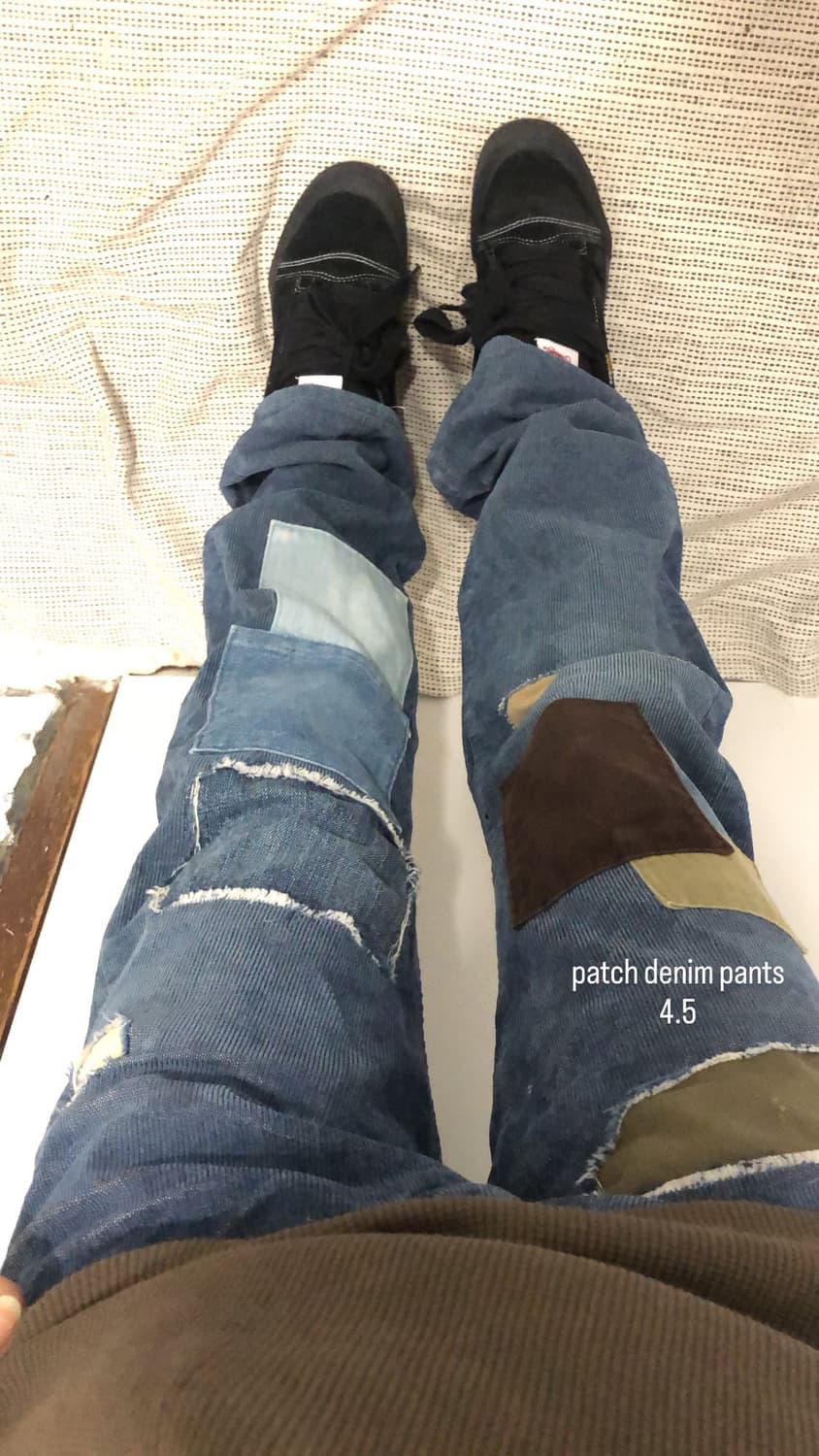 패치 데님팬츠 상품이미지1