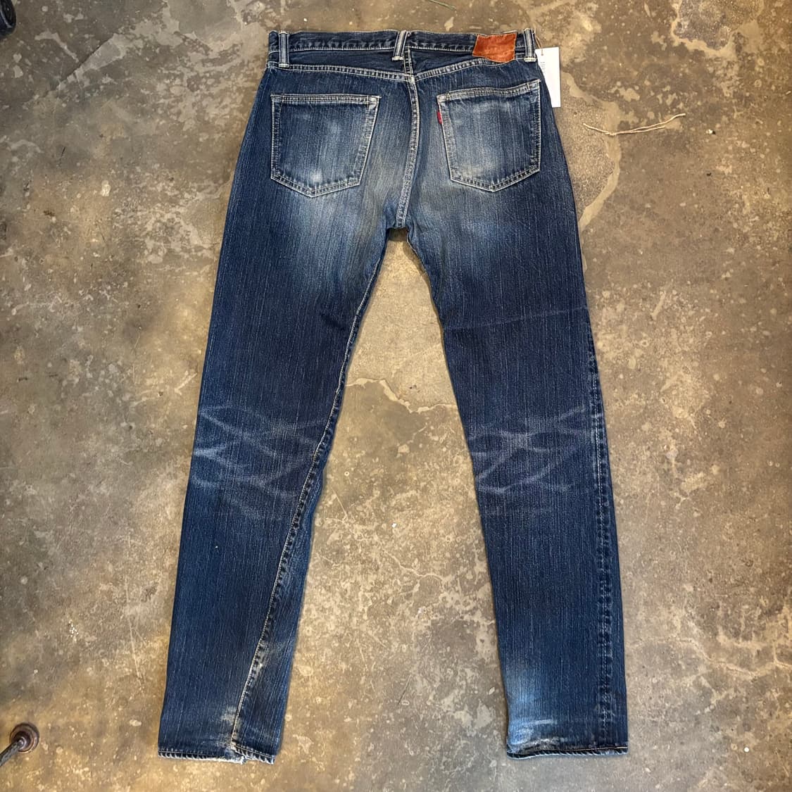 일본 이터널 하프 셀비지 데님 팬츠 상품이미지5