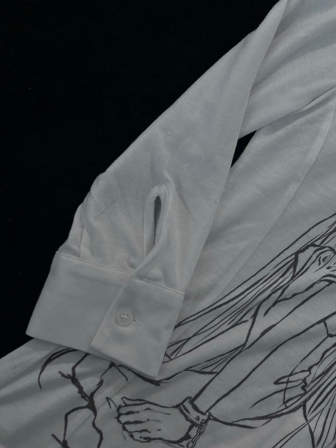 Bonnae Three-quarter Sleeve Shirt 상품이미지3