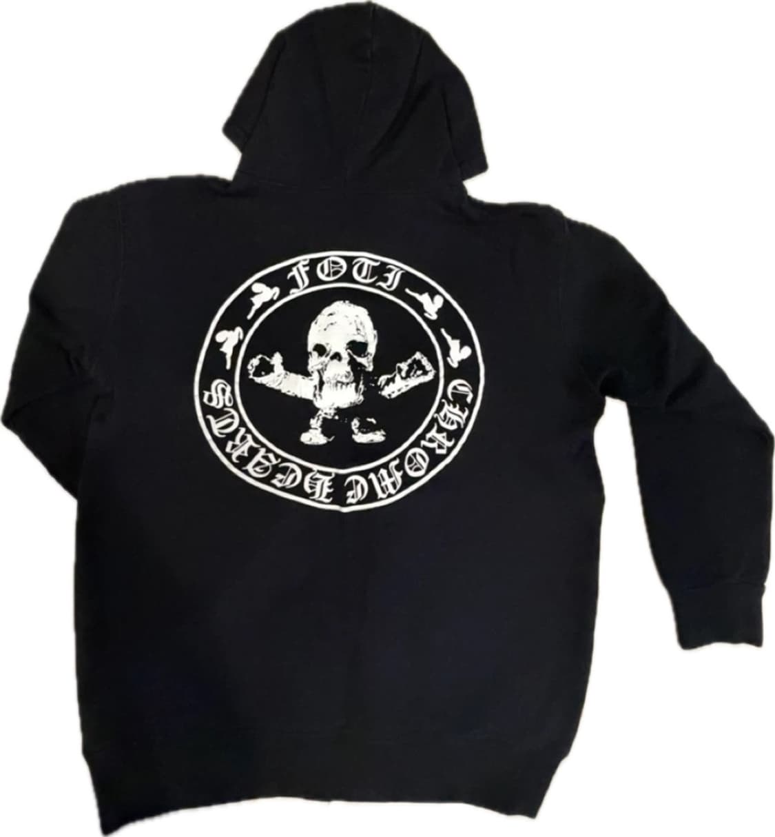 [L]크롬하츠 포티 스켈레톤 후드집업 상품이미지2