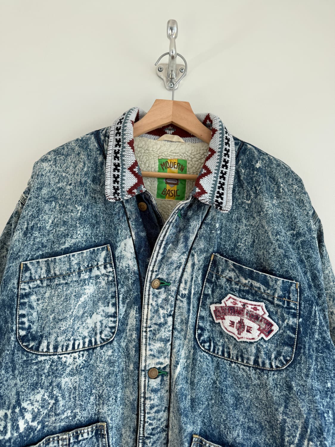 Pre owned 돌청 쉐르파 데님자켓 상품이미지2