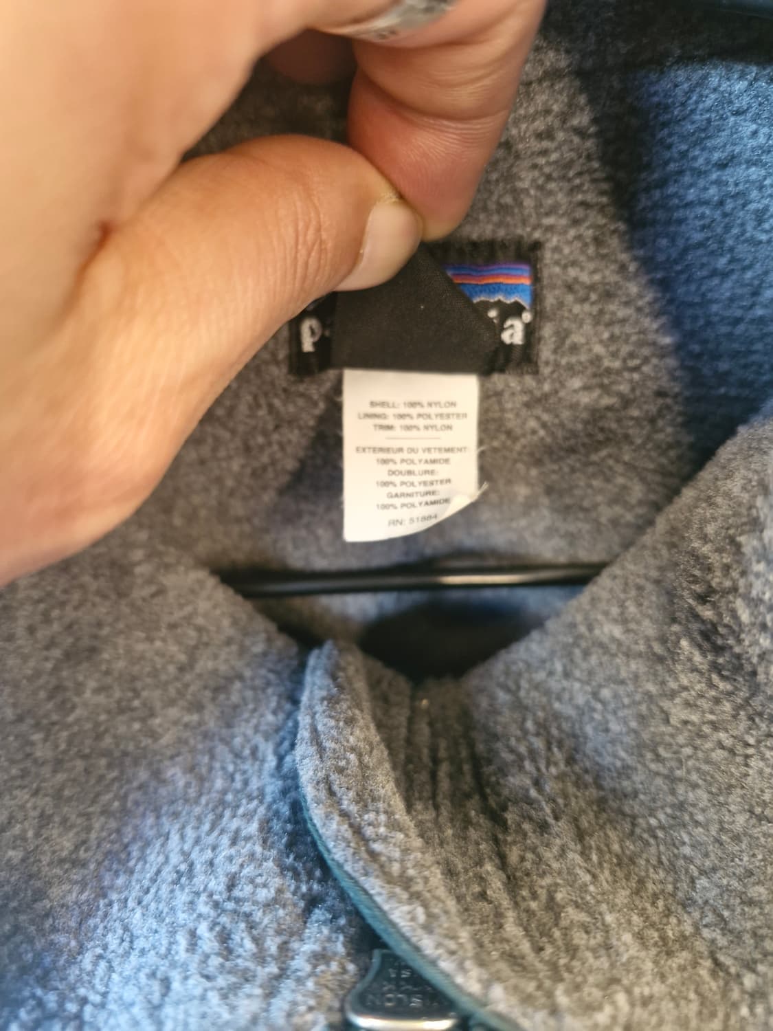 Z-282 파타고니아 쉘드 신칠라 봄버 웜업 베스트 조끼 상품이미지7