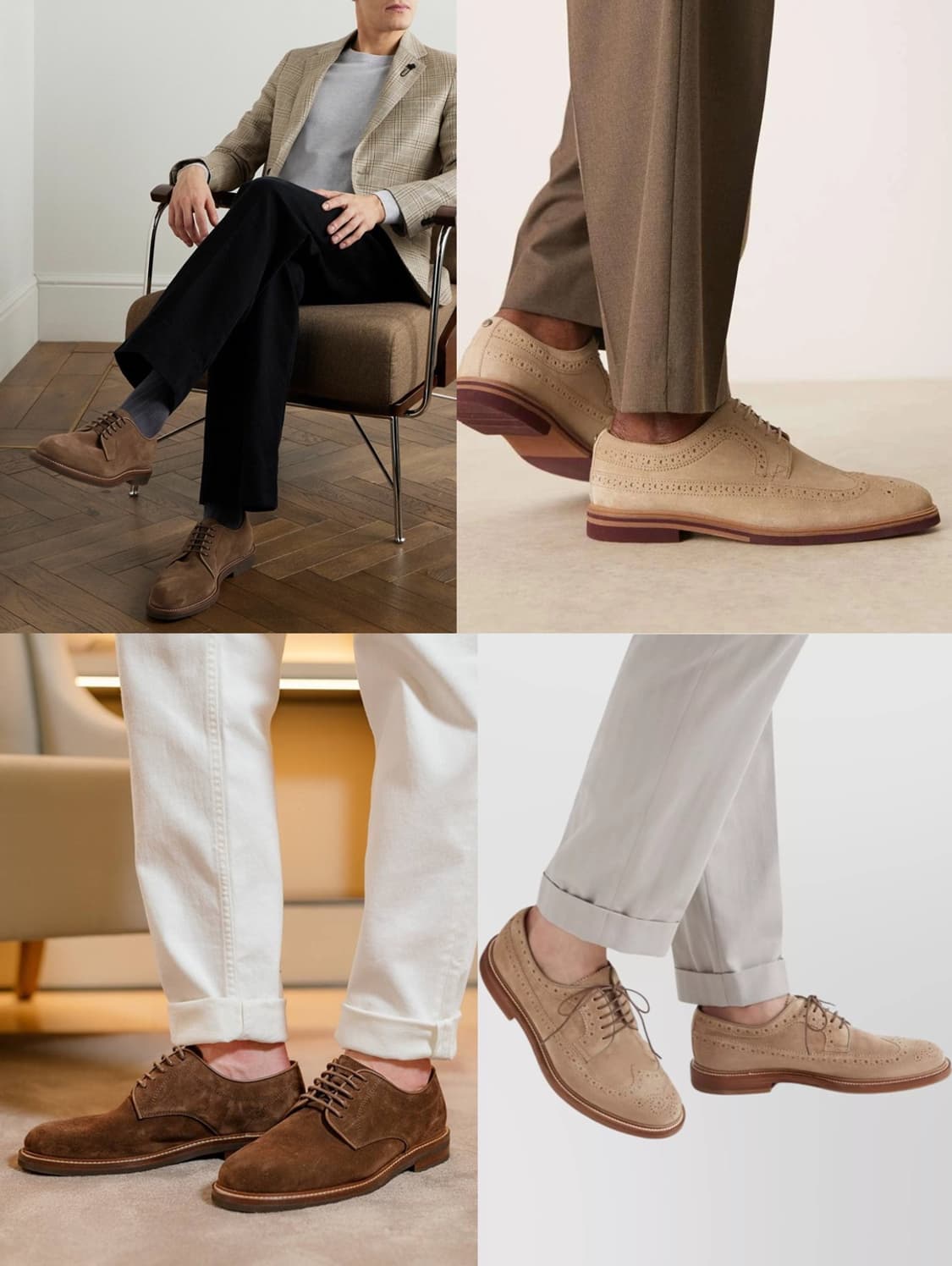 브루넬로 쿠치넬리 / 신상 스웨이드 더비 슈즈 / 42 (새상품) 상품이미지8