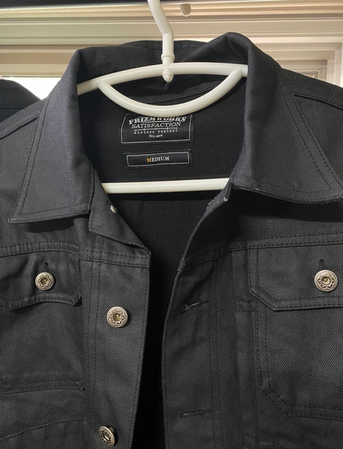 프리즘웍스 코팅데님 자켓 상품이미지2