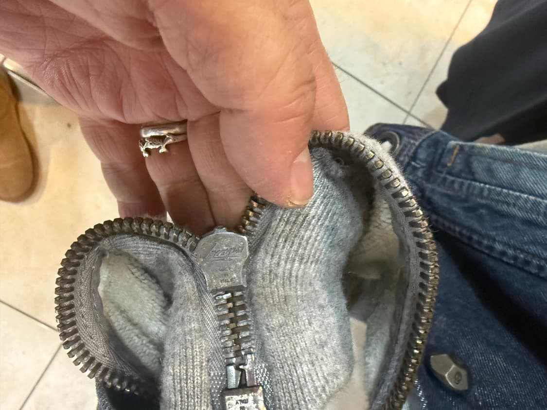 100 정품 프랑키 메렐레 데님 후드자켓 팝니다 상품이미지3