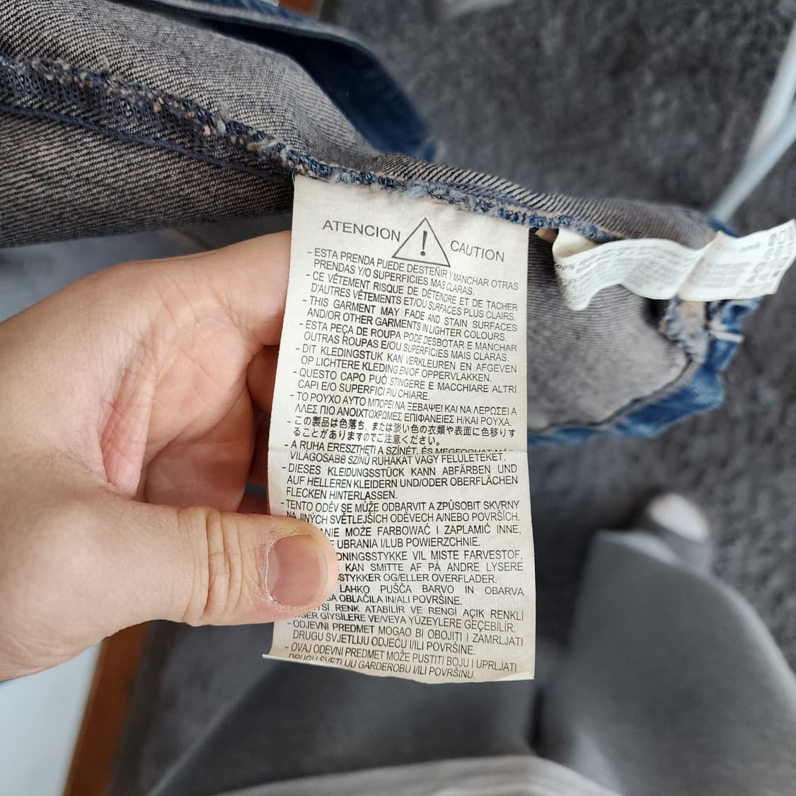 자라 데님 롱 남방 상품이미지7