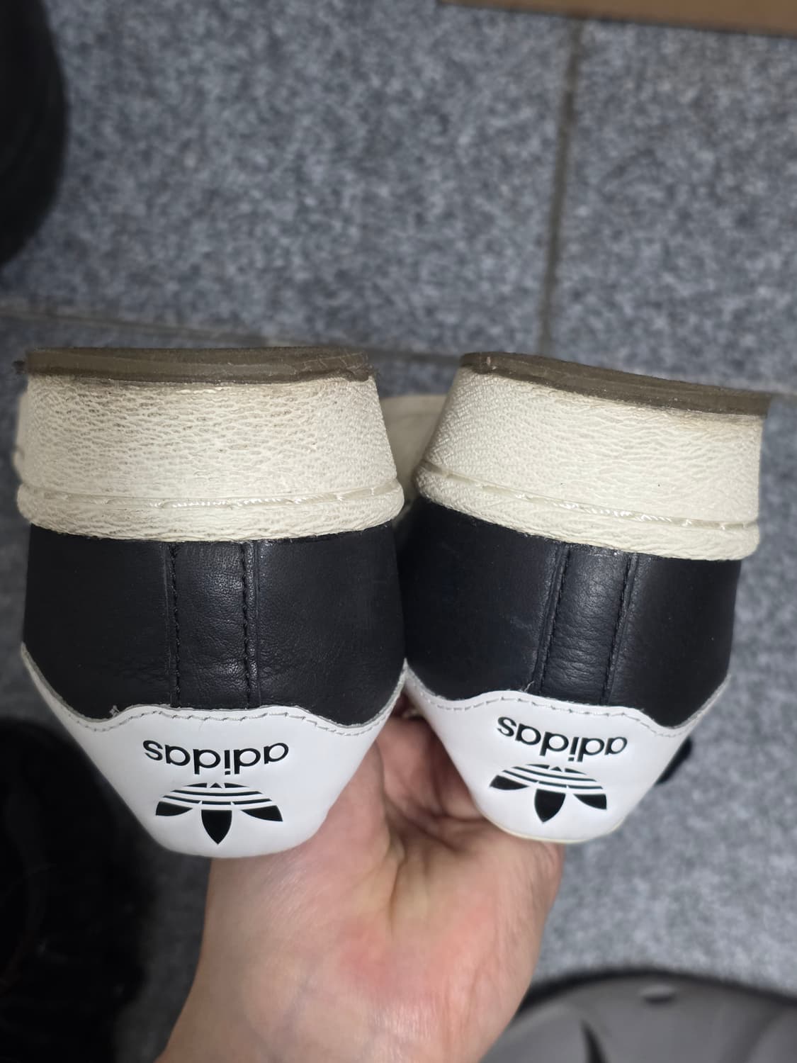 아디다스 슈퍼스타 클라우드 블랙 230 상품이미지4