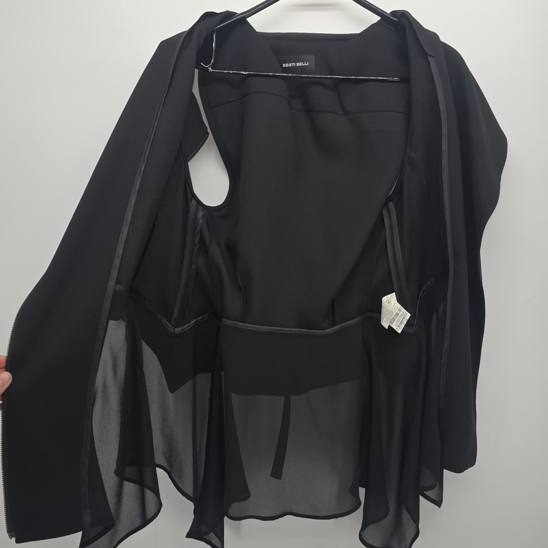 VINTAGE Sleeveless zip-up jacket 상품이미지4