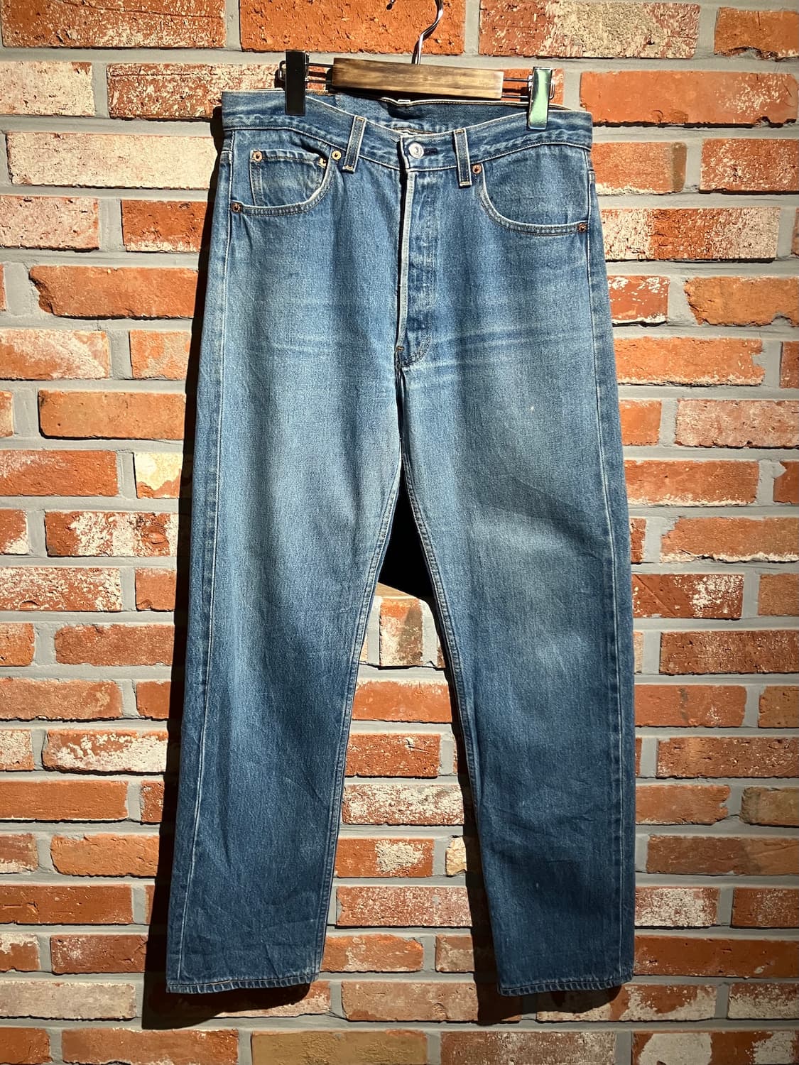 90s USA 빈티지 리바이스 501 데님 팬츠 상품이미지2
