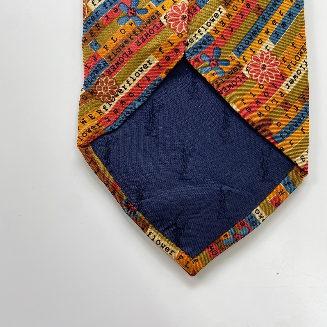 입생로랑(YSL) 플라워 명품 정품 넥타이 상품이미지7