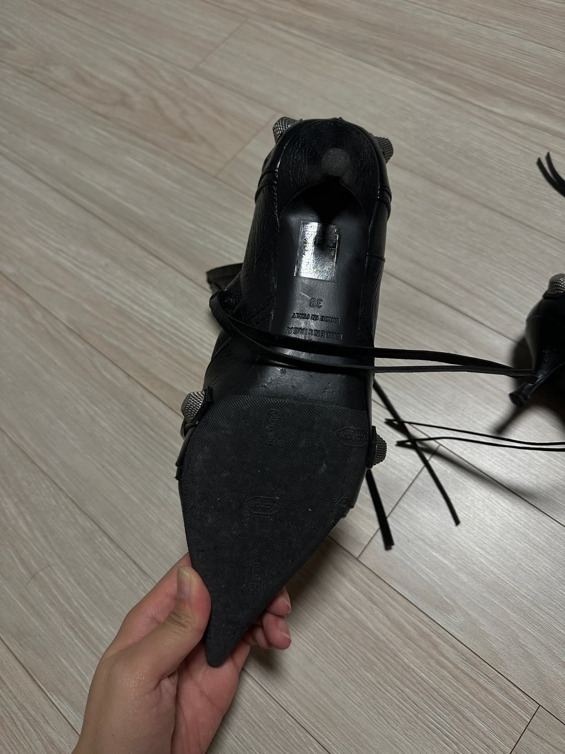 발렌시아가 르카골 앵클 부츠 38 상품이미지4