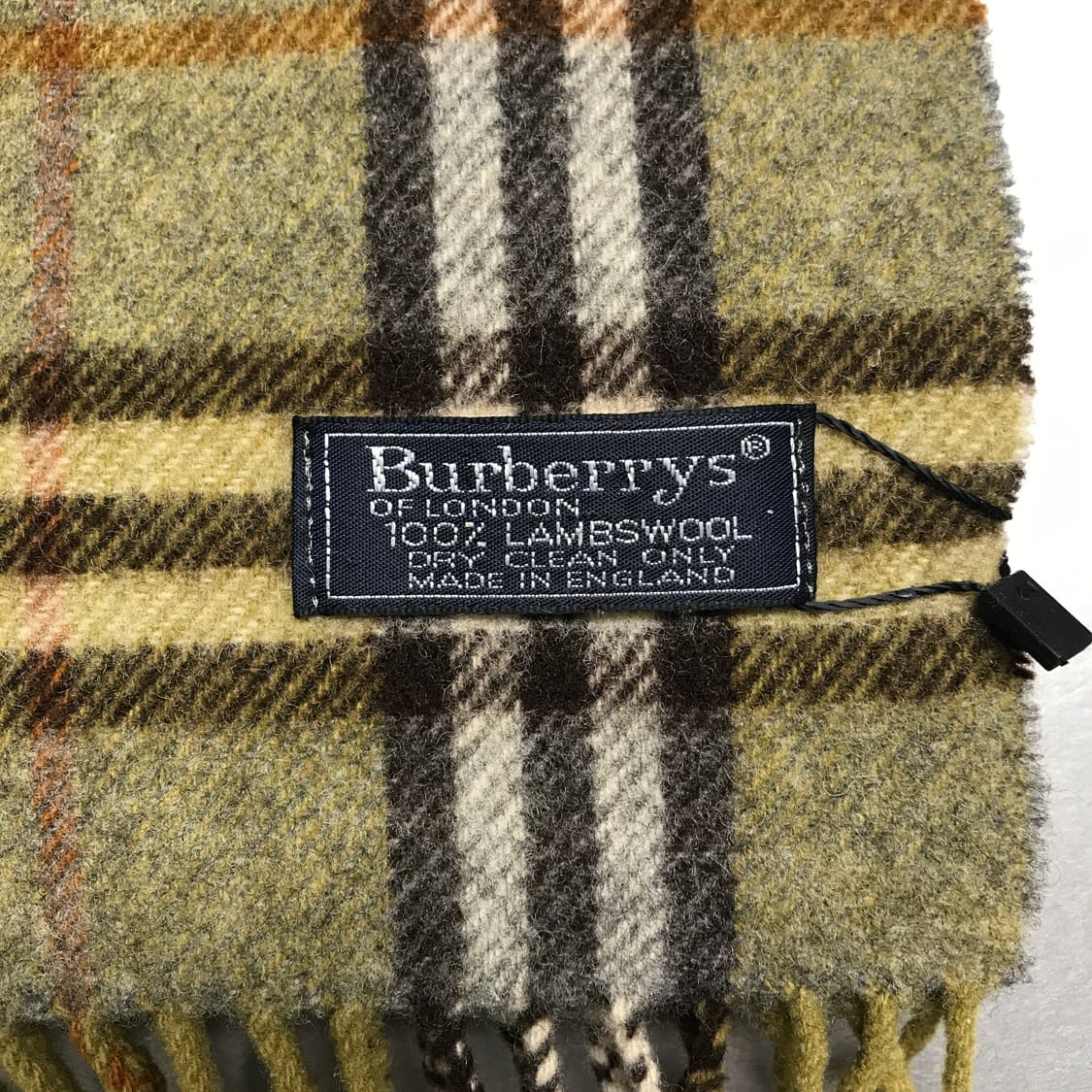 버버리 정품 램스울 머플러 카키 상품이미지4