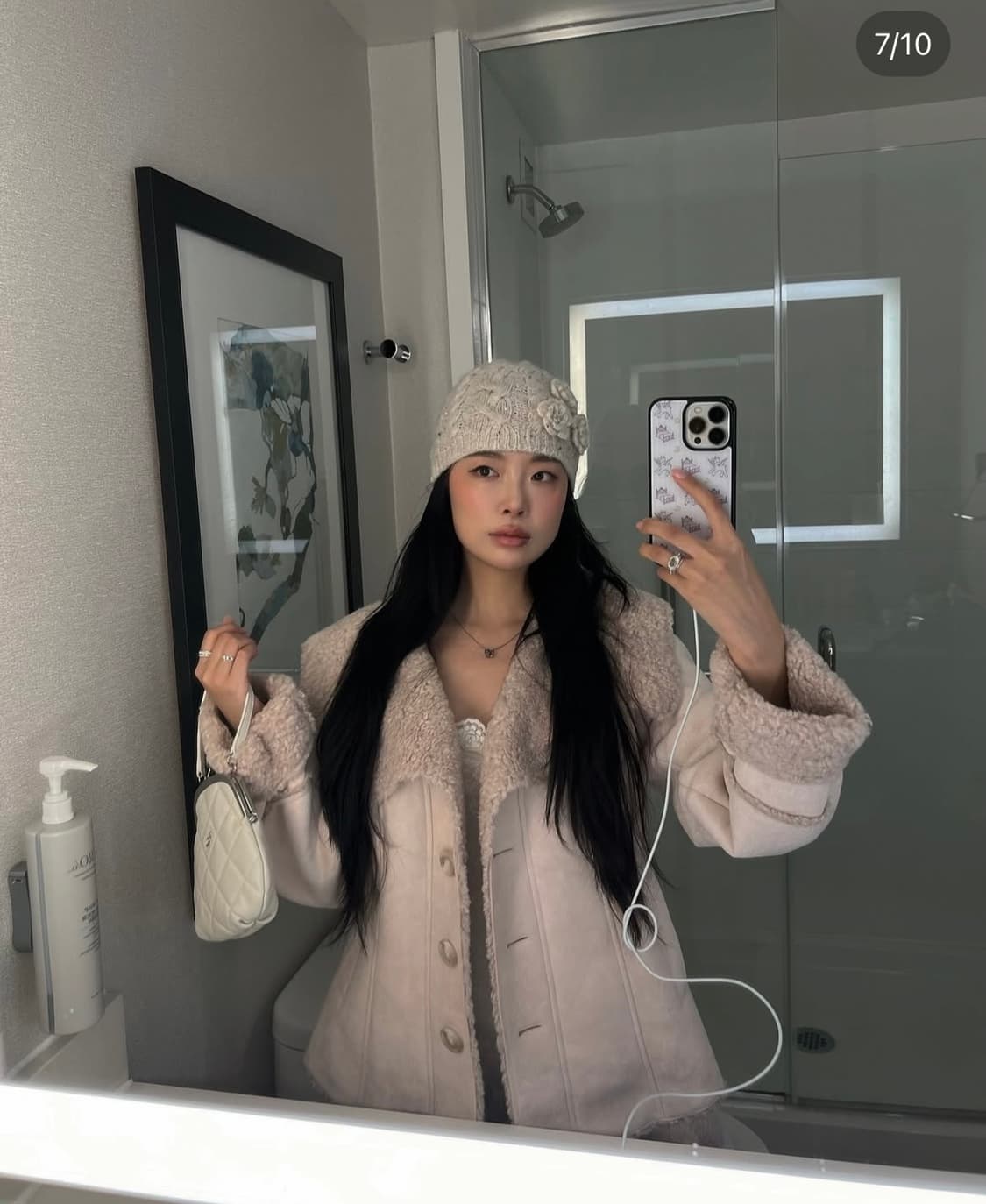 threetimes) isabella fur coat 상품이미지3