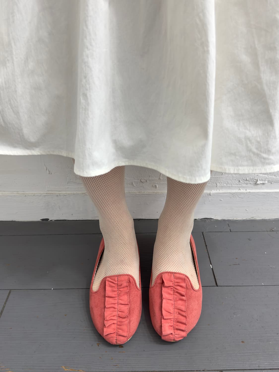 frill suede shoes 상품이미지3