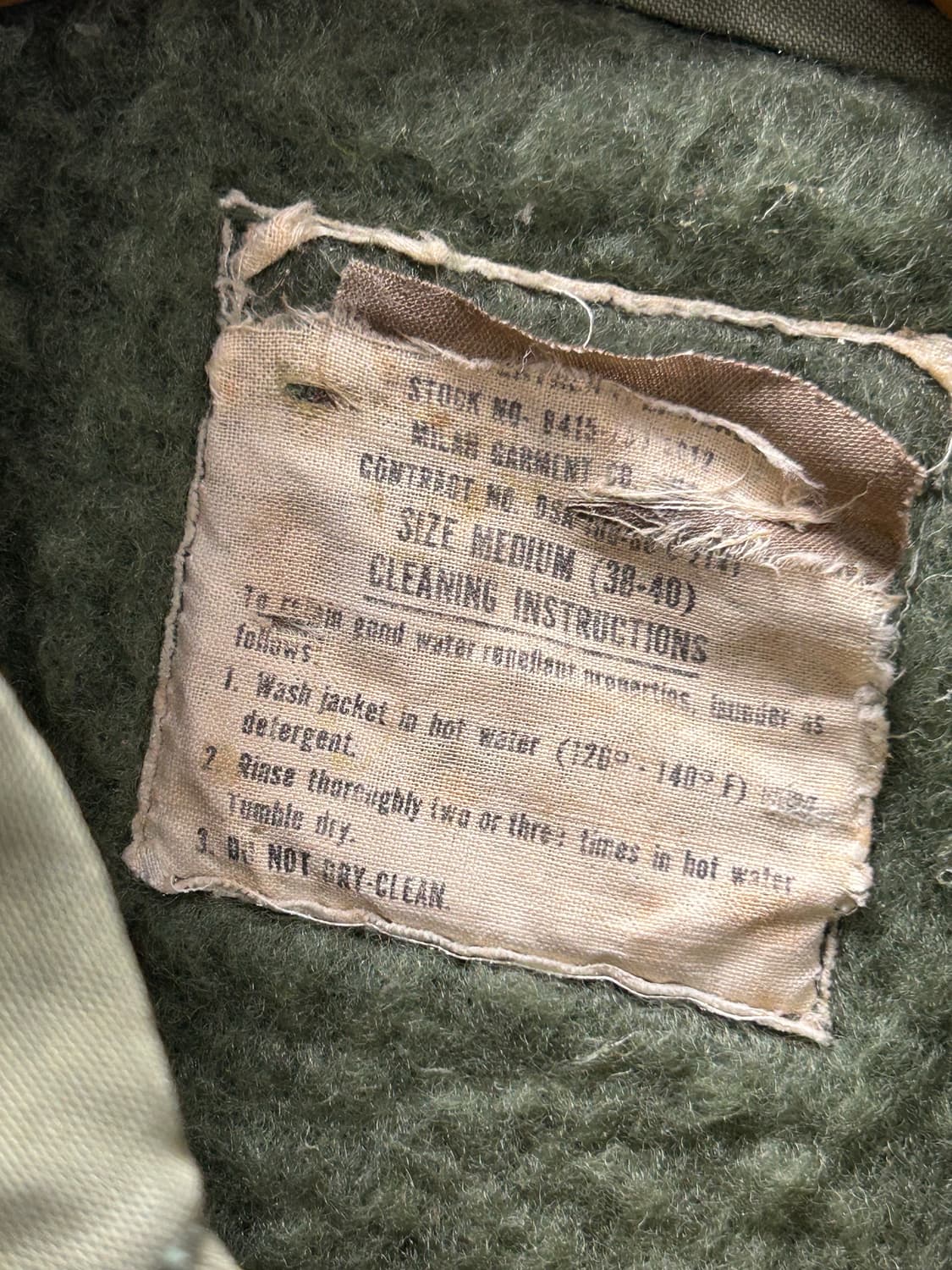 u.s navy A-2 deck jacket 상품이미지6
