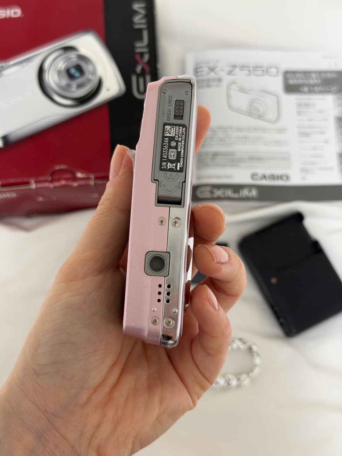 카시오 z550 핑크 풀박스 상품이미지8