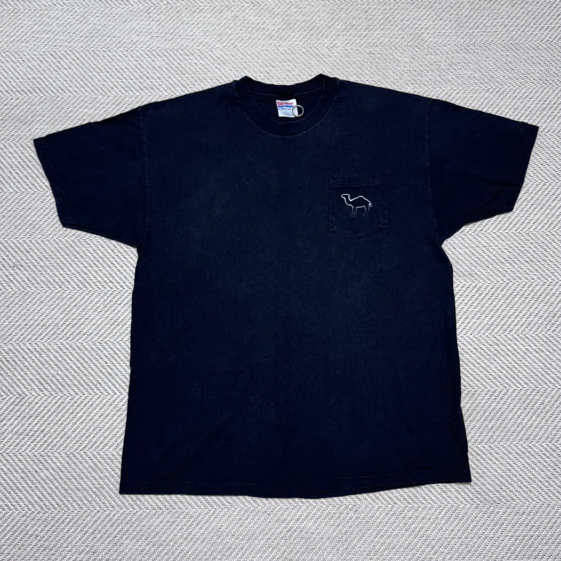 (XL) 9Os 빈티지 카멜 프로모 이클립스 포켓 티셔츠 상품이미지3