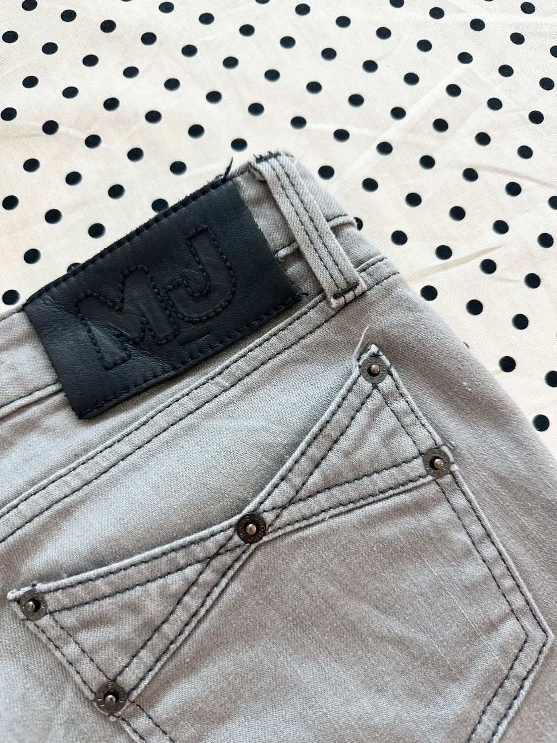 마크 바이 마크 제이콥스 데님팬츠 y2k 갸루 펑크 상품이미지6