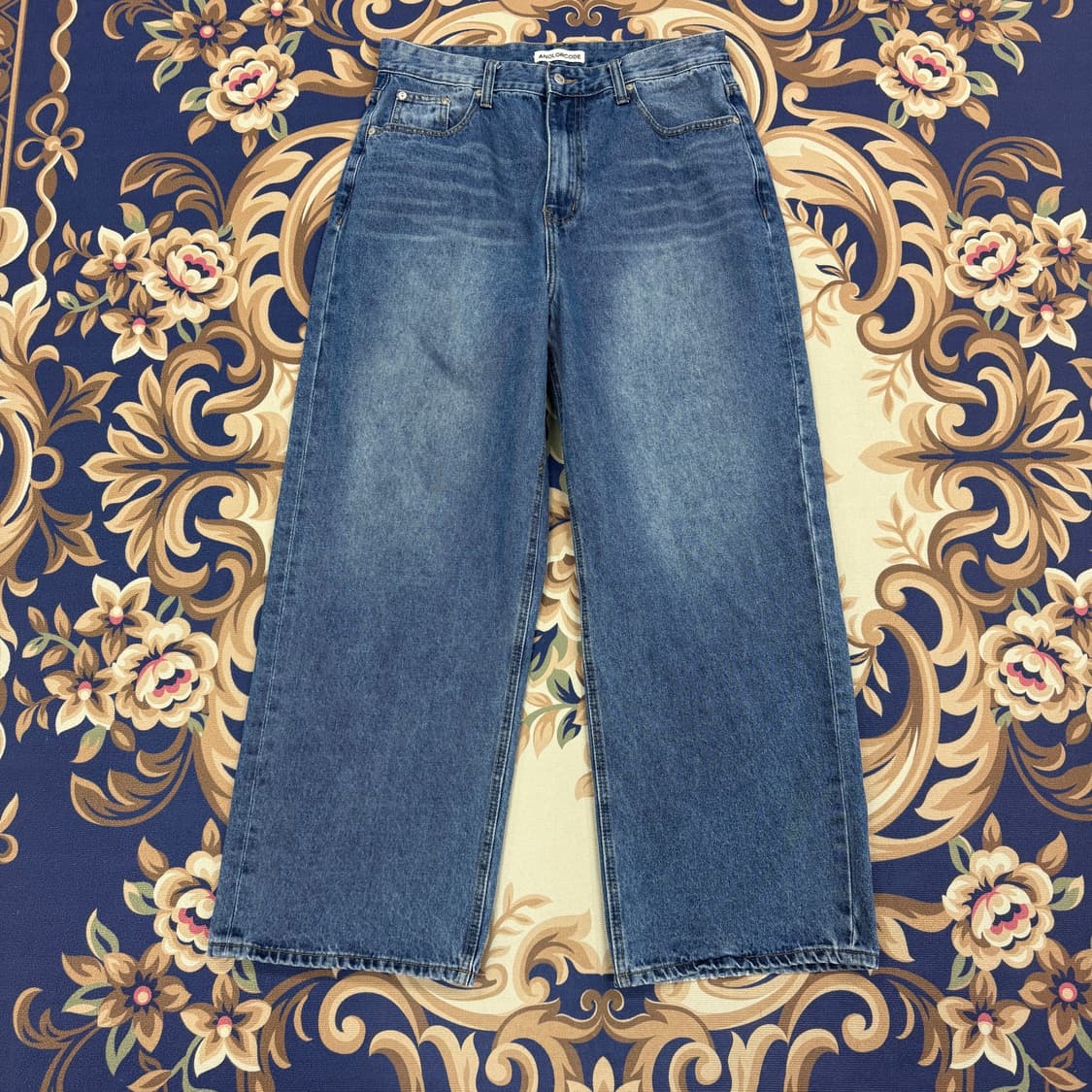 (L)어널러코드 ANOLORCODE 와이드 데님팬츠 상품이미지1