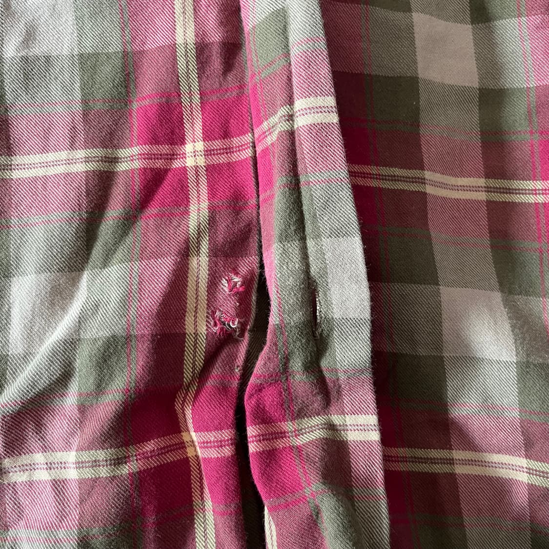 [L] 90s 빈티지 올드 스투시 체크 셔츠 상품이미지7
