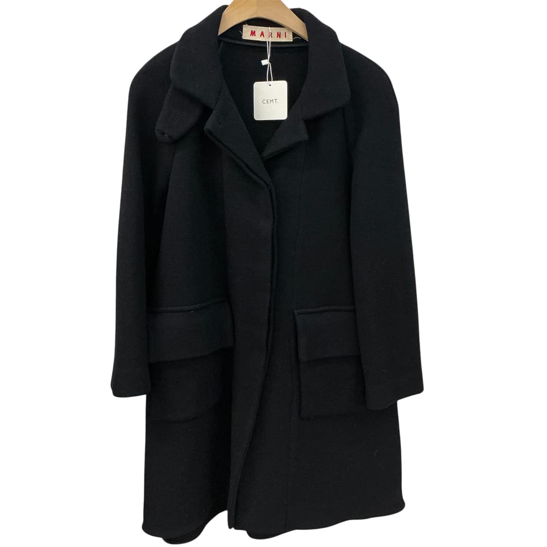마르니 싱글 울 코트 상품이미지1
